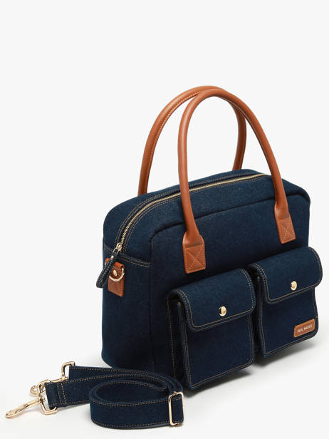 Handtassen Denim Brut Paul marius Blauw denim brut DANDYDEB ander zicht 1